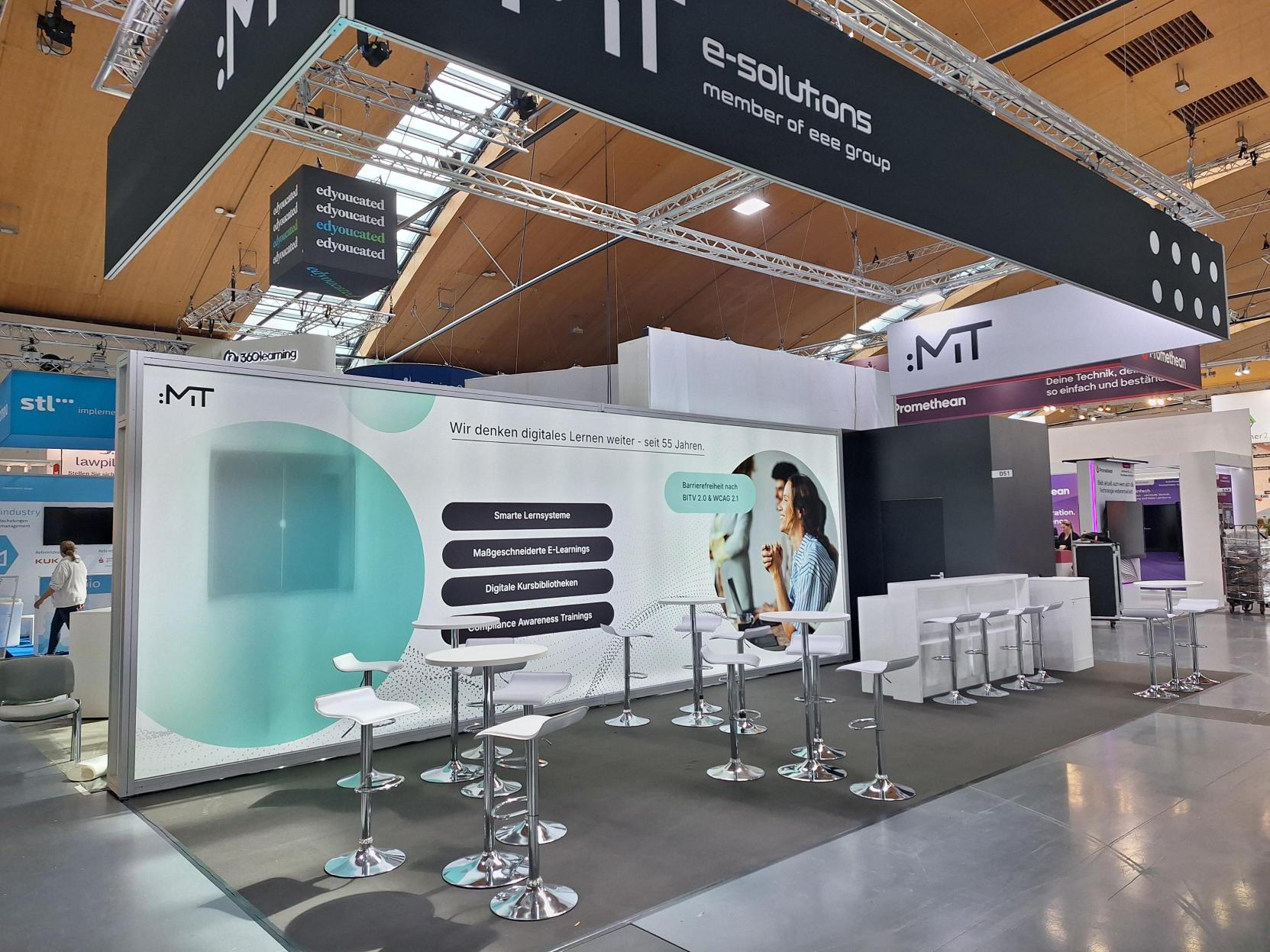Der M.I.T Stand auf der LEARNTEC 2025