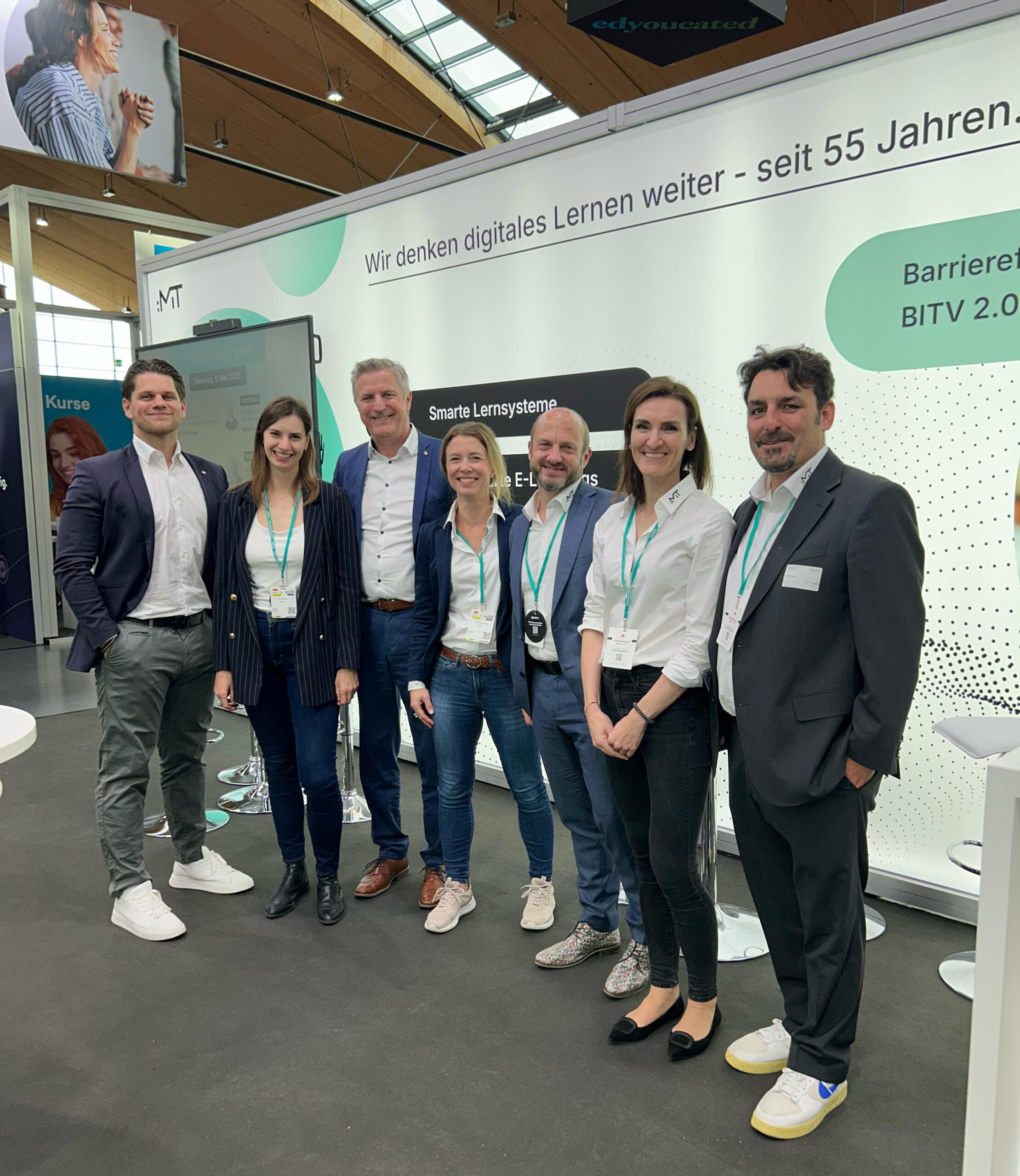 Unser Sales Team auf der LEARNTEC 2025