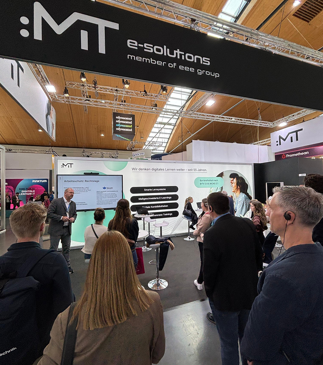 Vortrag "Flexibel. Effizient. Wirkungsvoll. Smarte Lernpfade für modernes E-Learning" - LEARNTEC 2025