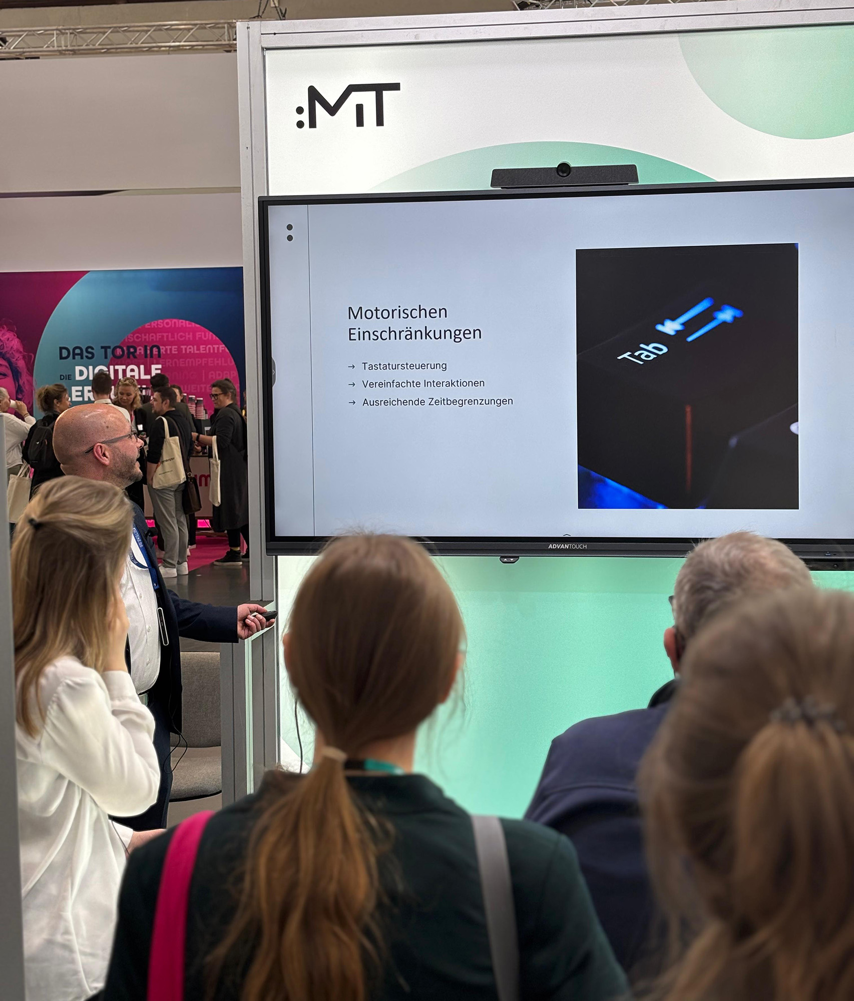Vortrag "Barrierefreies E-Learning in der Praxis – Effiziente Umsetzung nach BiTV 2.0" - LEARNTEC 2025