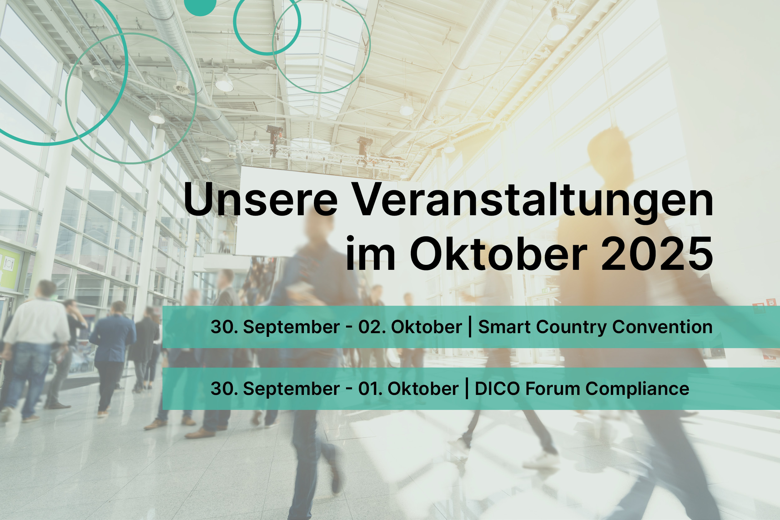 Unsere Veranstaltungen im Oktober 2025